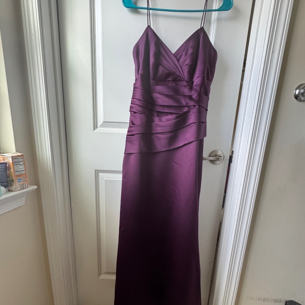 Alfred Angelo Bridesmaid Dress in Grape